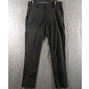 Mens‎ Dockers Slim Fit Pants Dark Grey Zipper Side Pocket 30x32